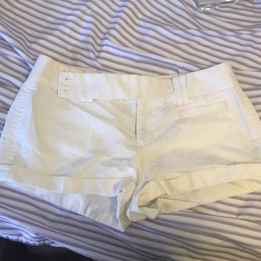 White shorts